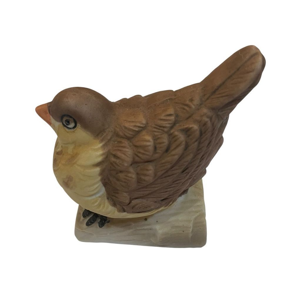 Vintage Brown Bird Figurine‎